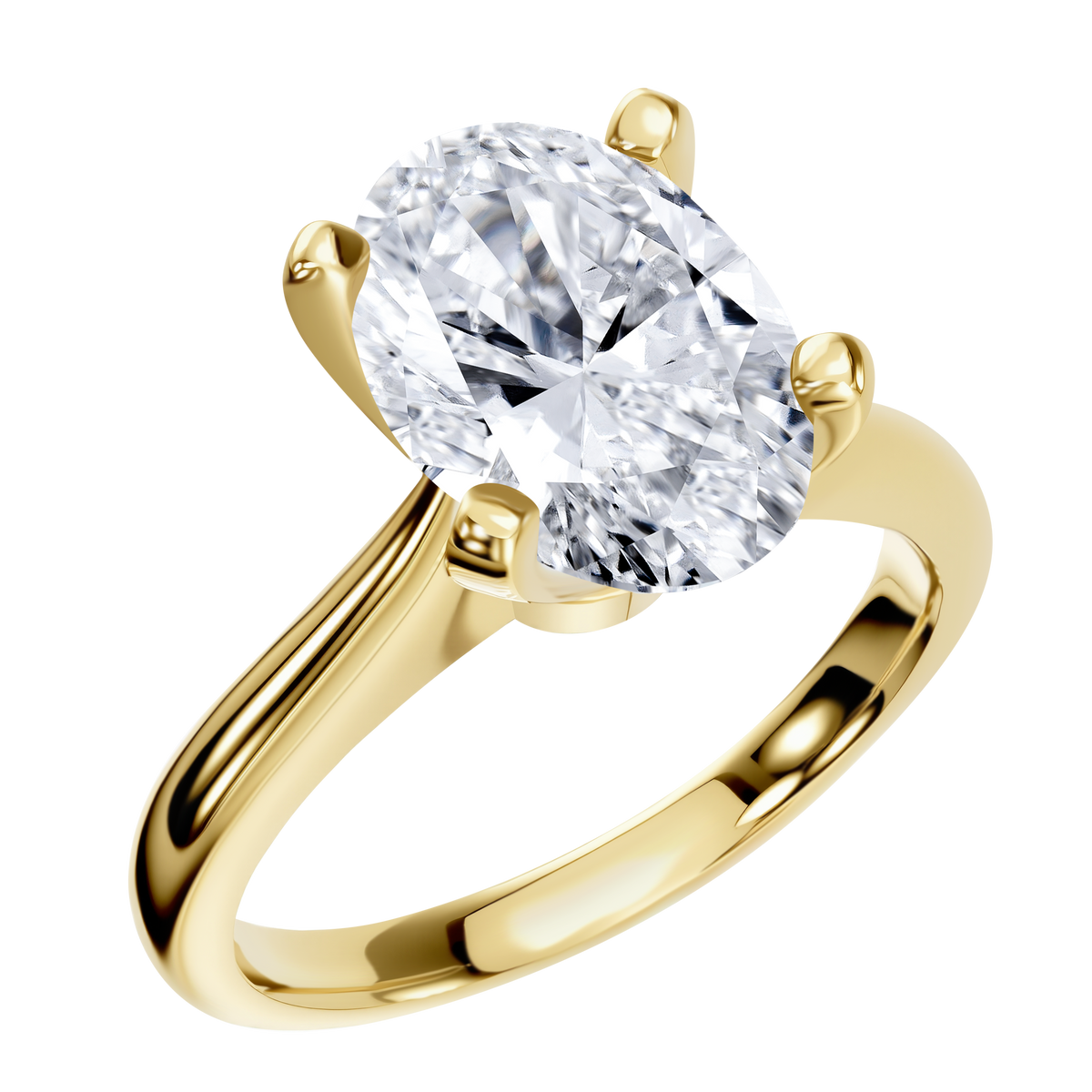 14K Gold 3.06G LGD  Mounting  Ring