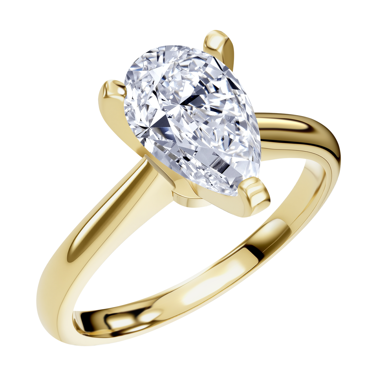 14K Gold 2.43G LGD  Mounting  Ring