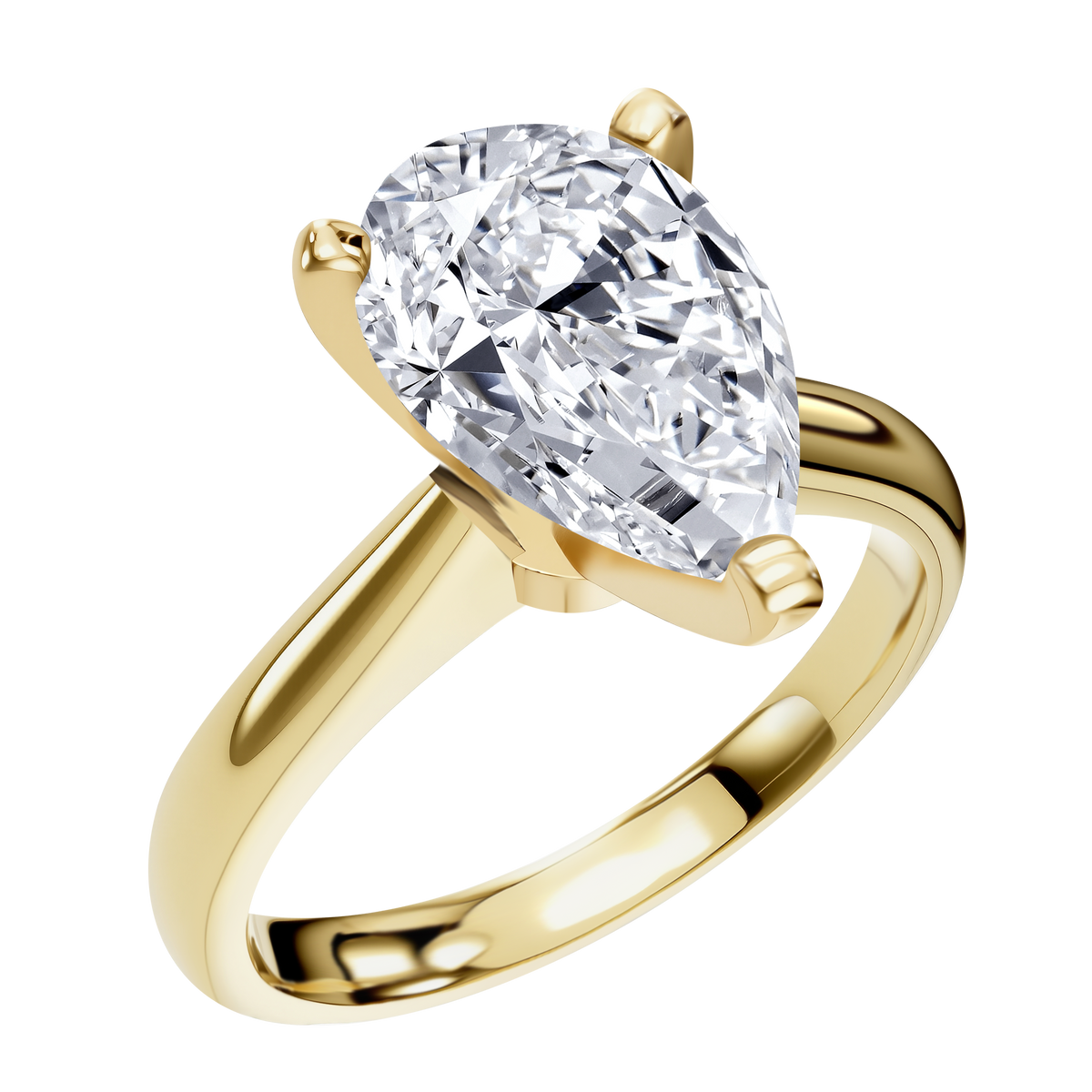 14K Gold 2.88G LGD  Mounting  Ring