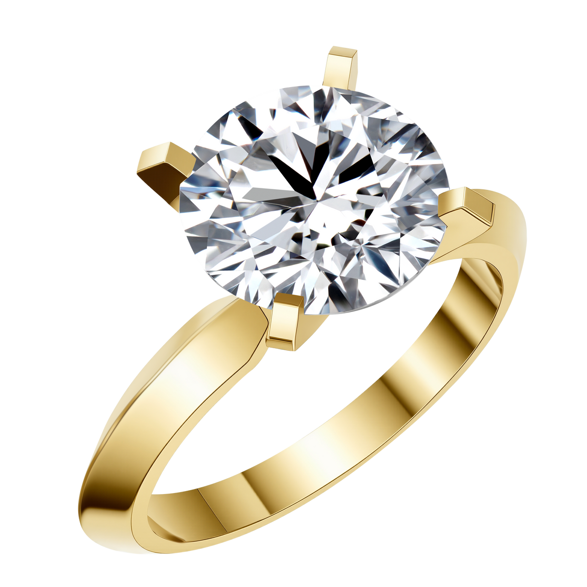 14K Gold 2.61G LGD  Mounting  Ring
