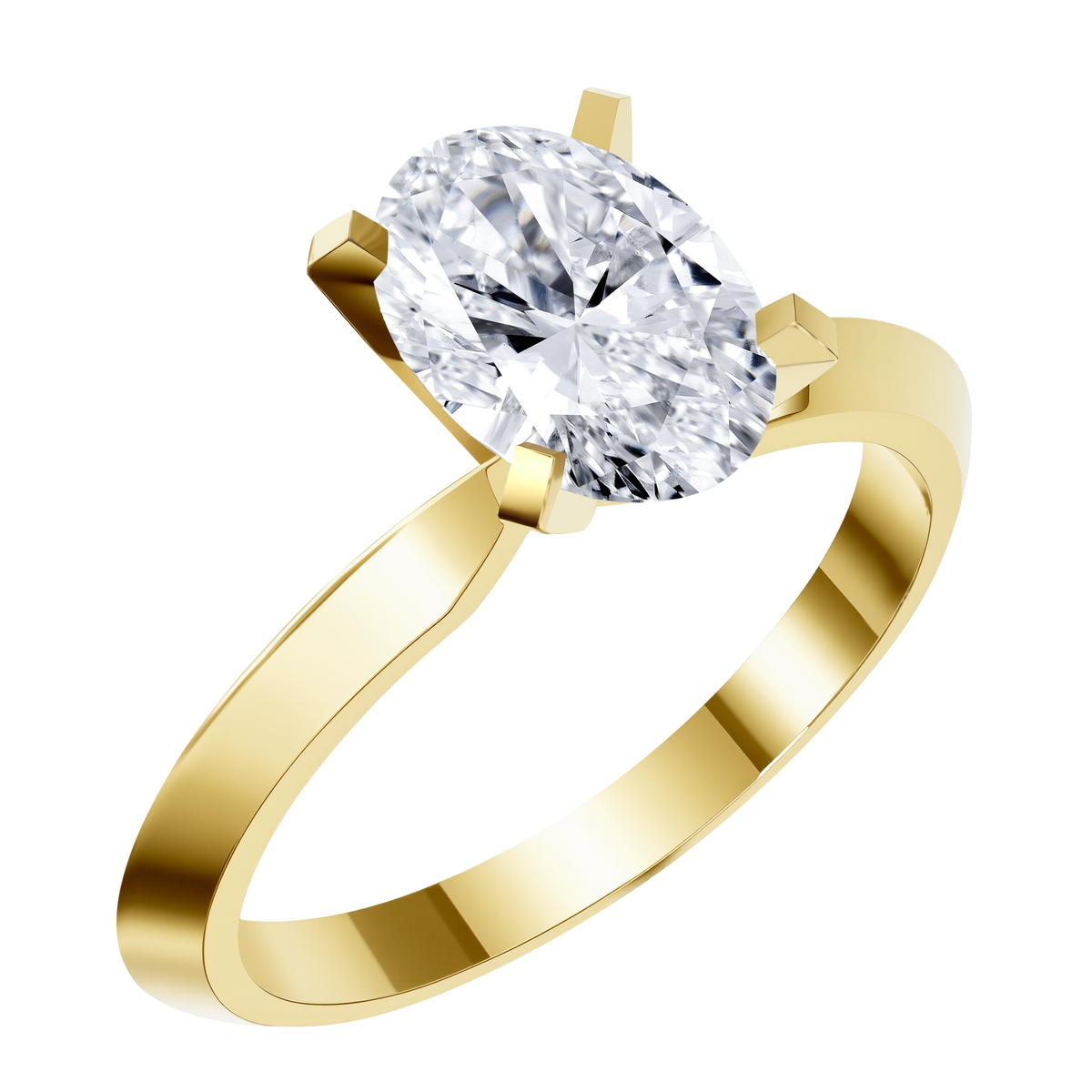 14K Gold 2.16G LGD  Mounting  Ring