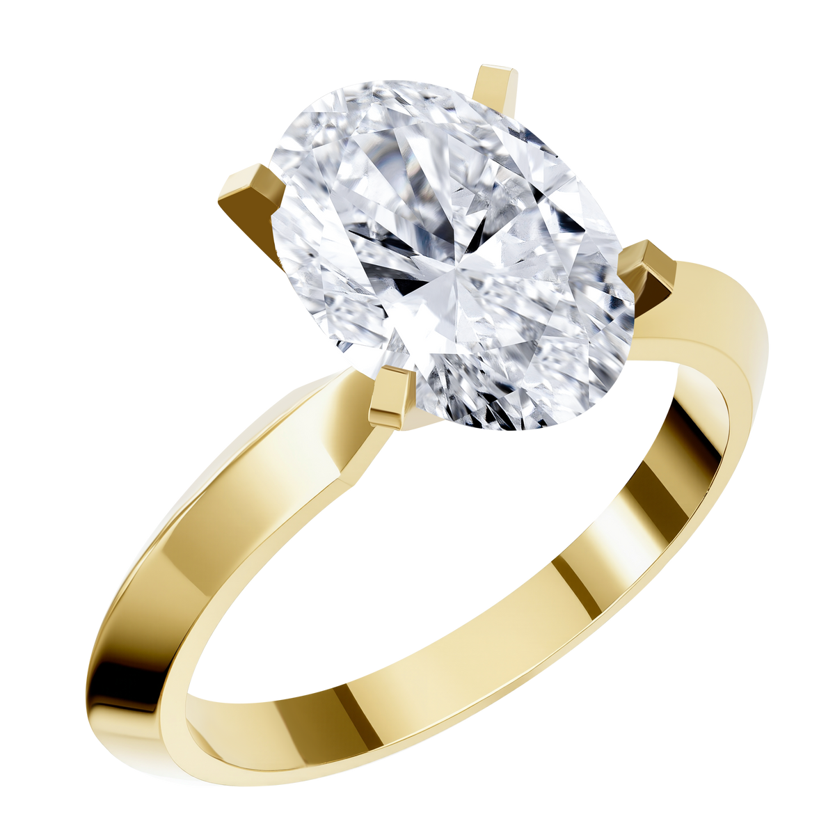14K Gold 2.43G LGD  Mounting  Ring