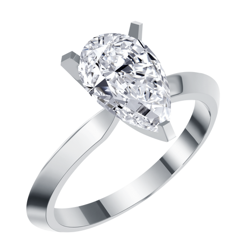 14K Gold 2.07G LGD  Mounting  Ring