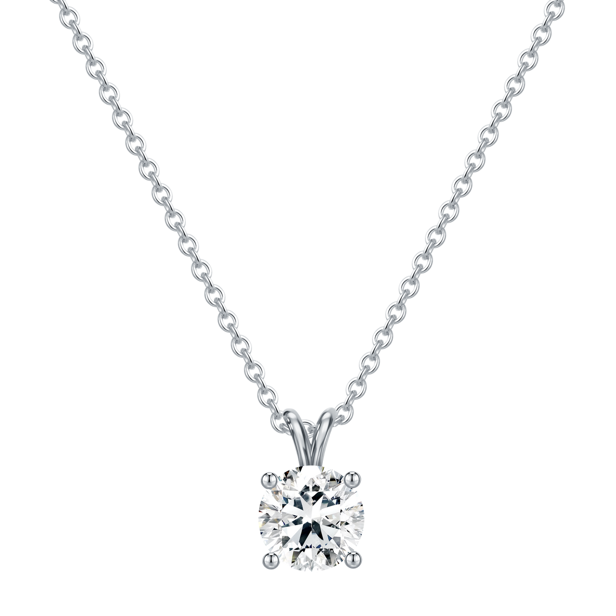 14K Gold 3.15G with Lab Diamond Mounting Necklace