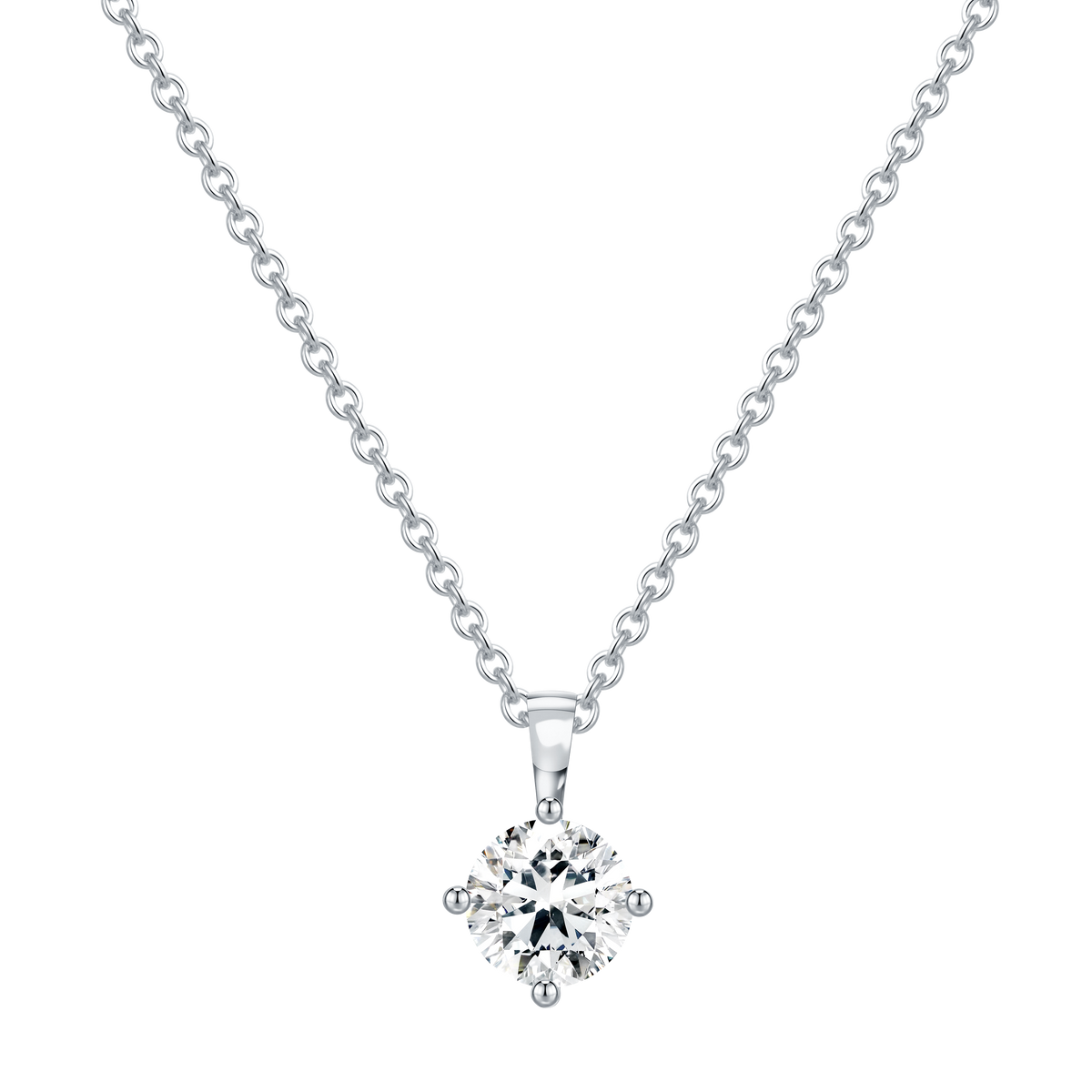 14K Gold 3.15G with Lab Diamond Mounting Necklace