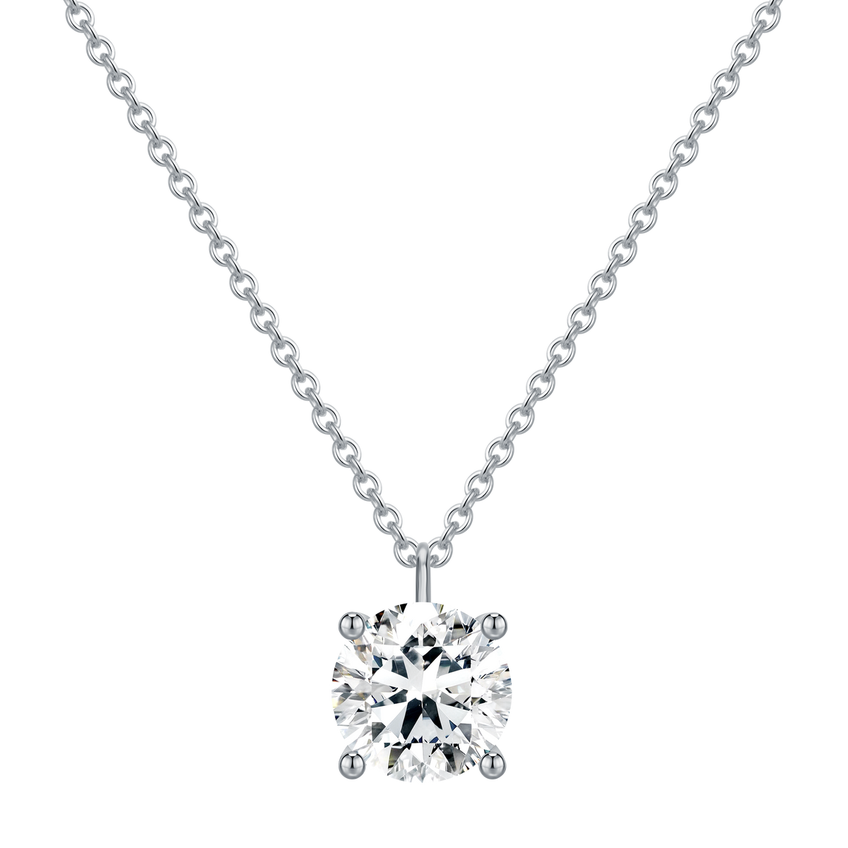 14K Gold 3.24G with Lab Diamond Mounting Necklace