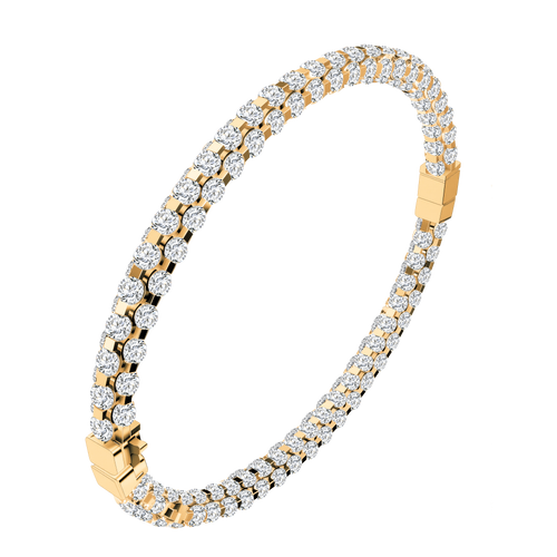 14K Gold LGD Bangle